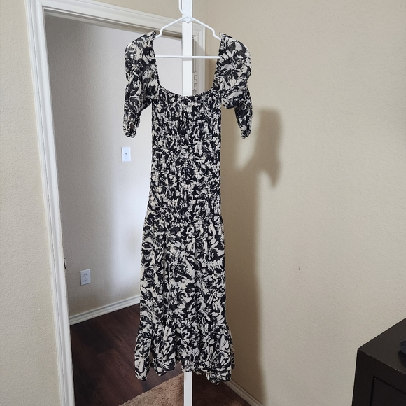 MISA Los Angeles Diya Dress in Tonal Abstract Size XS - Picture 4 of 7